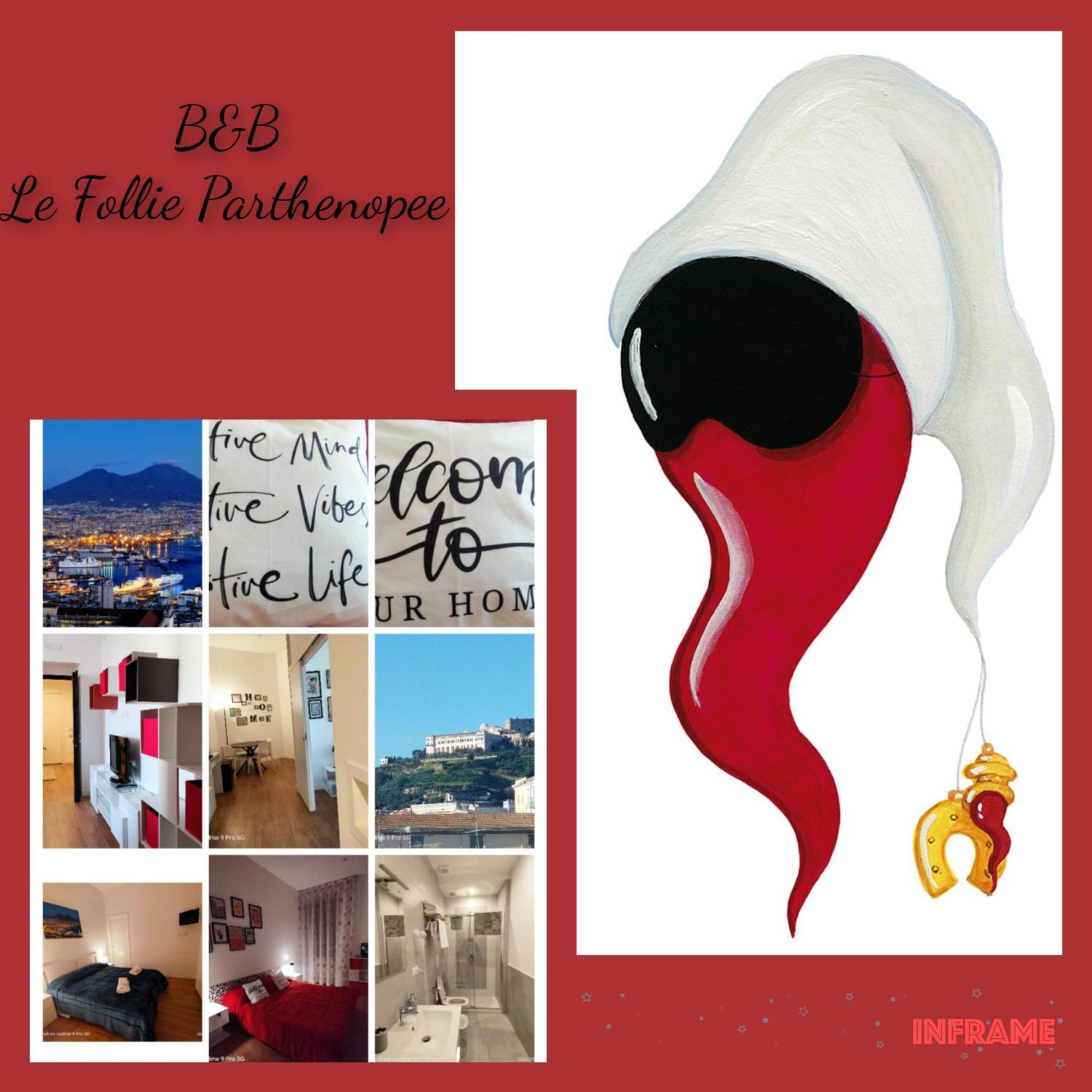 Bed and Breakfast Le Follie Parthenopee Neapel Exterior foto